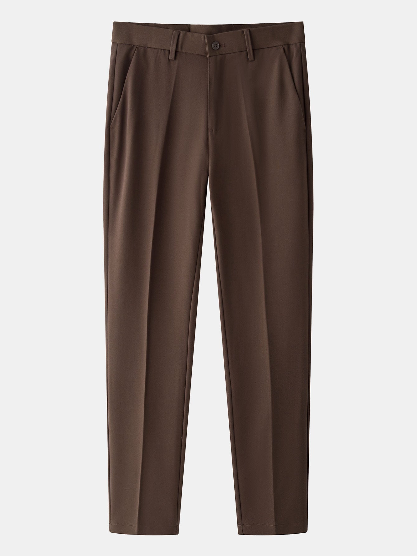 Conjunto Polo Jacquard con Cremallera y Pantalón Slim