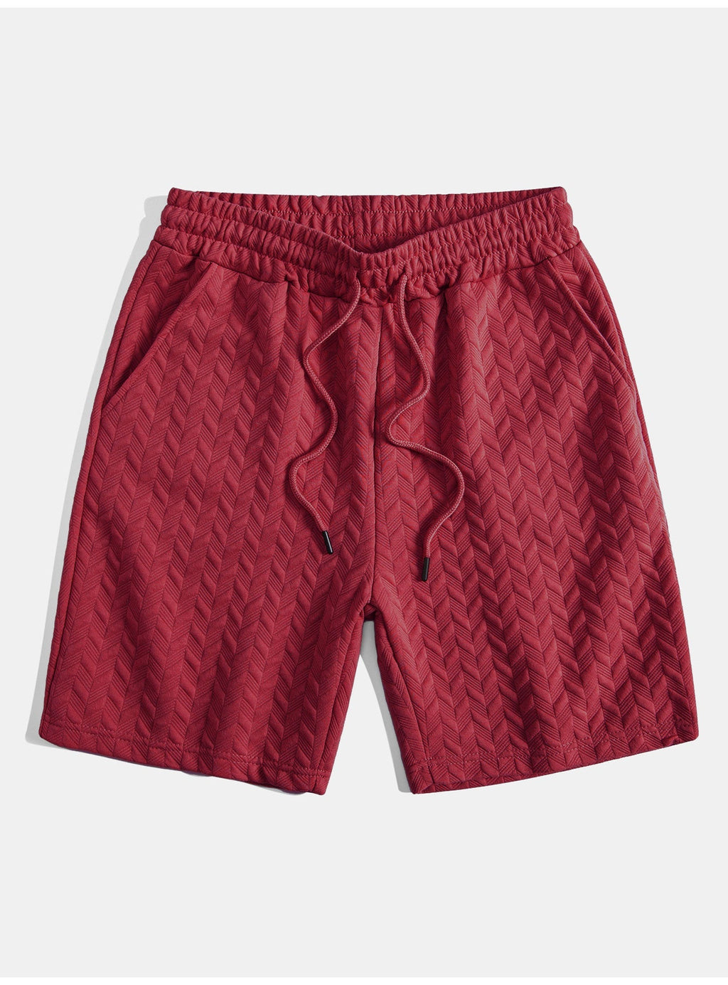 Conjunto Polo Y Pantalón Corto Jacquard Geométrico