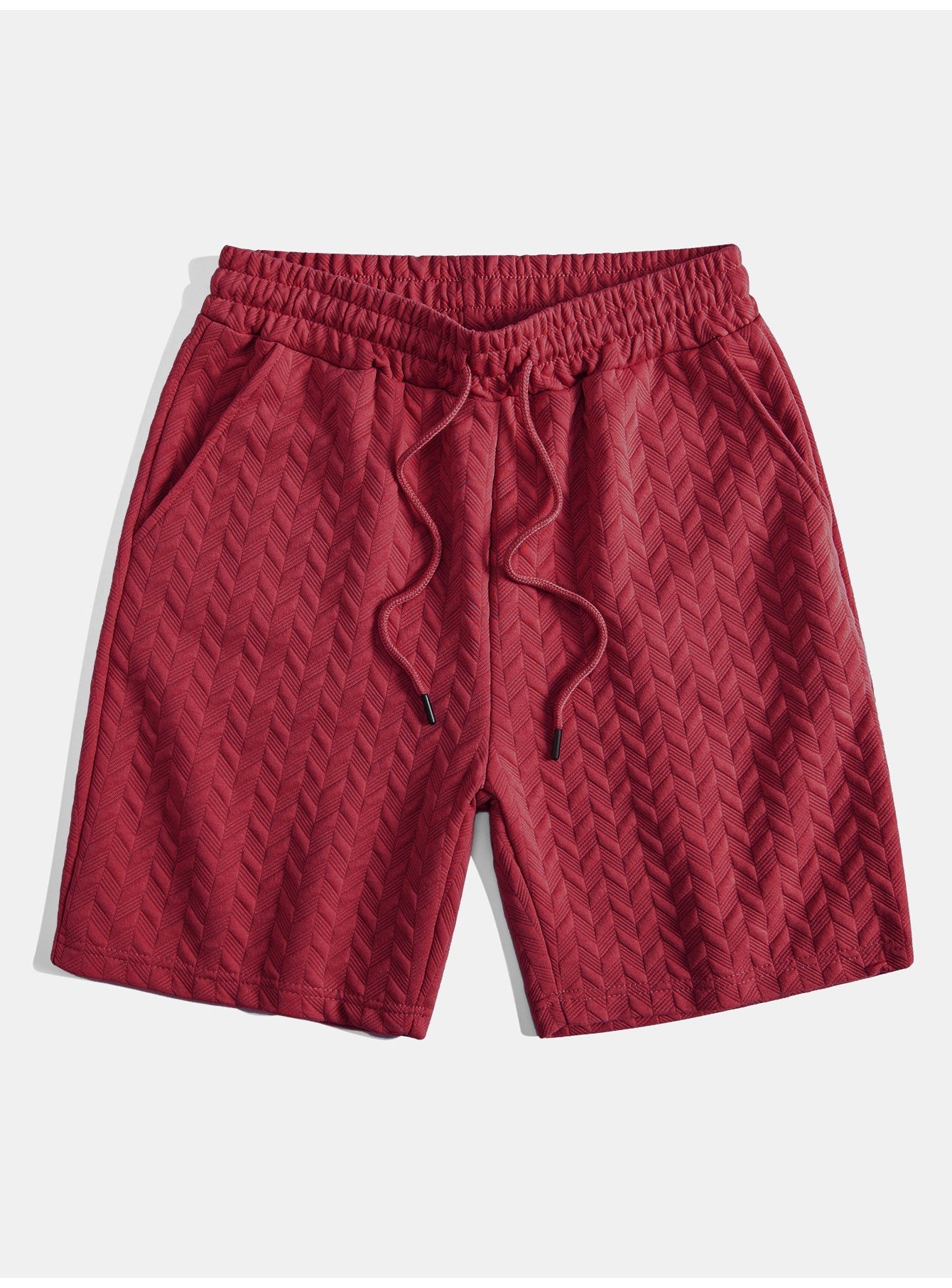 Conjunto Polo Y Pantalón Corto Jacquard Geométrico