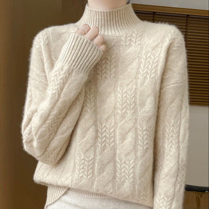 Jersey De Cachemir Para Mujer 100% Premium