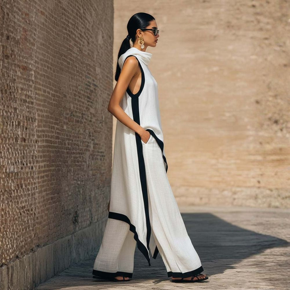 LEONORA | Conjunto asimetrico elegante