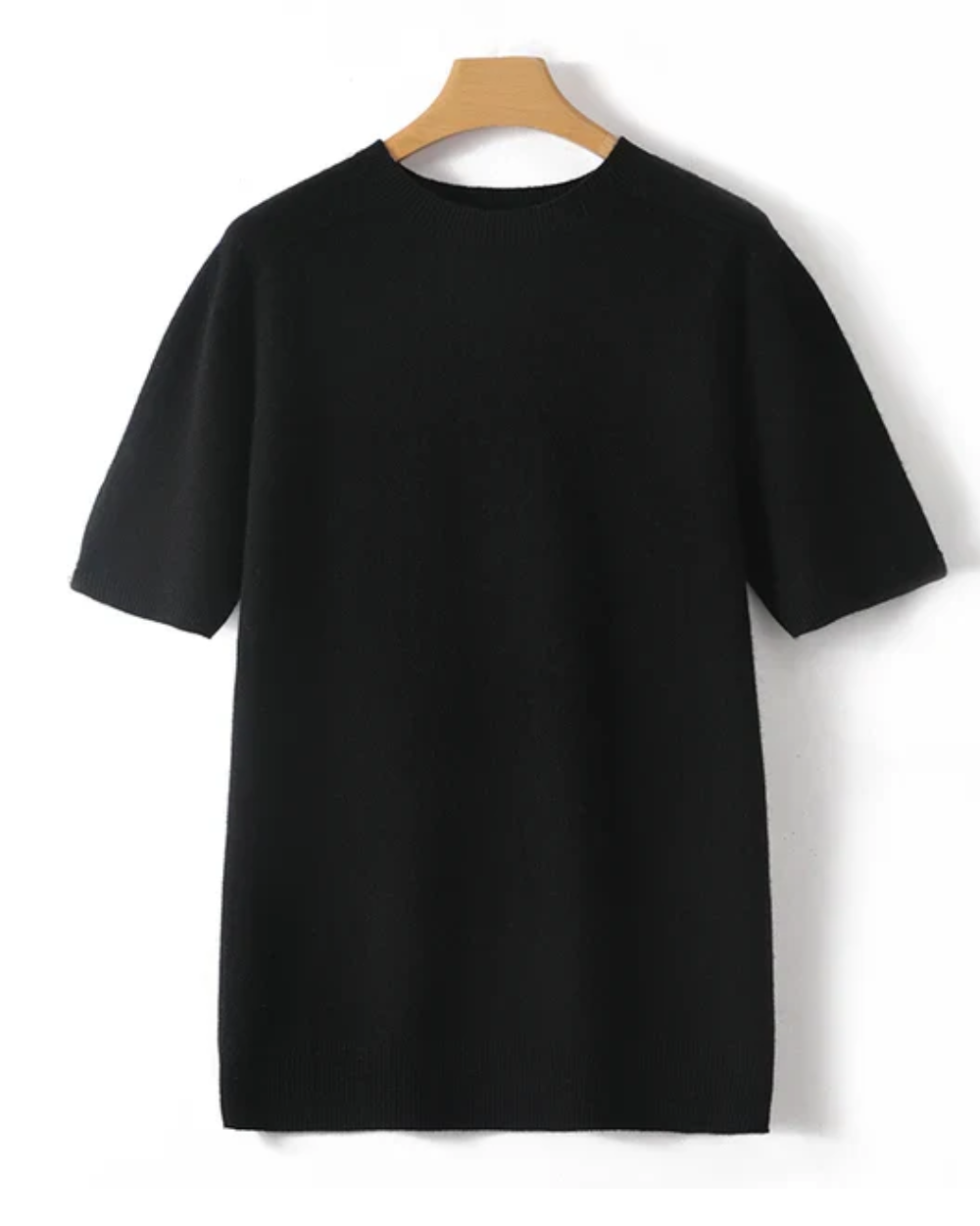 Camiseta De Lana Merina Hombre Ajuste Entallado