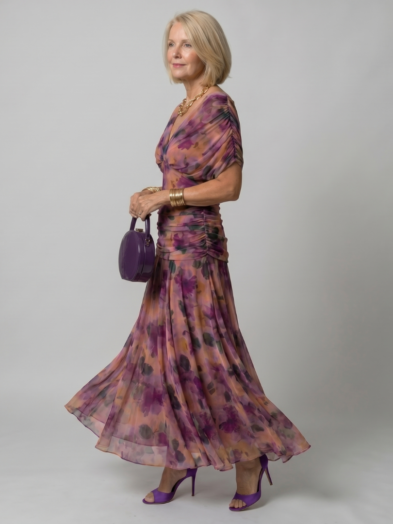 Evelina | Vestido largo elegante