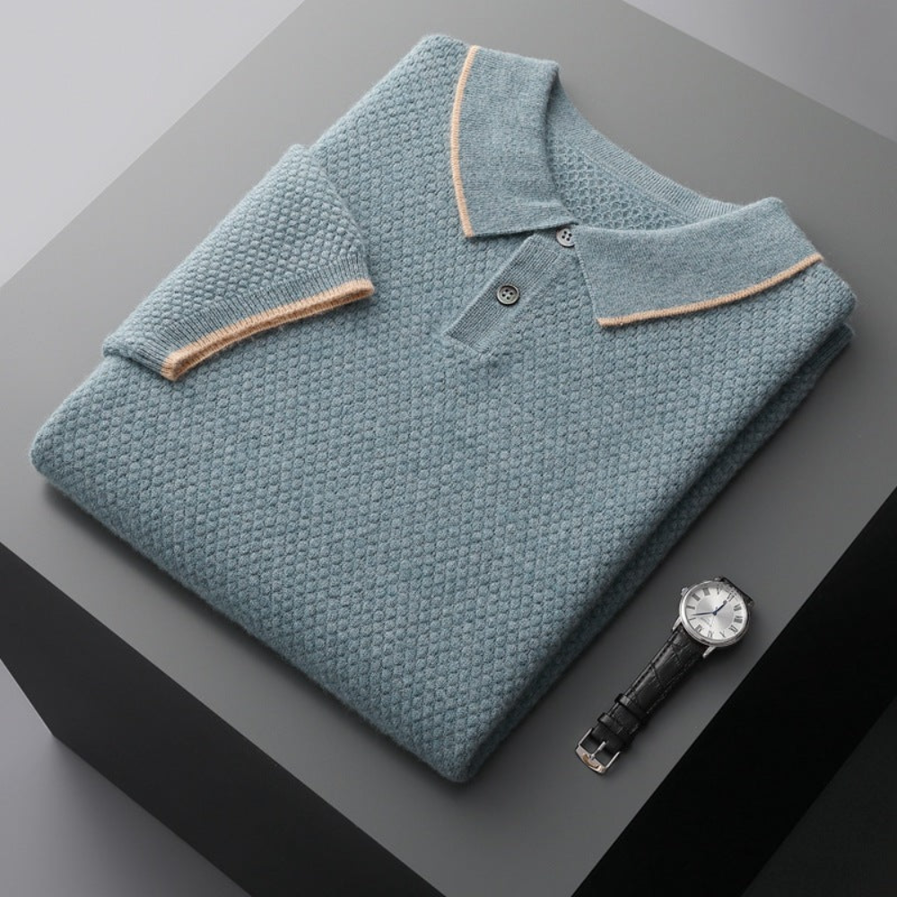Polo de Cachemira para Hombre 100% Premium