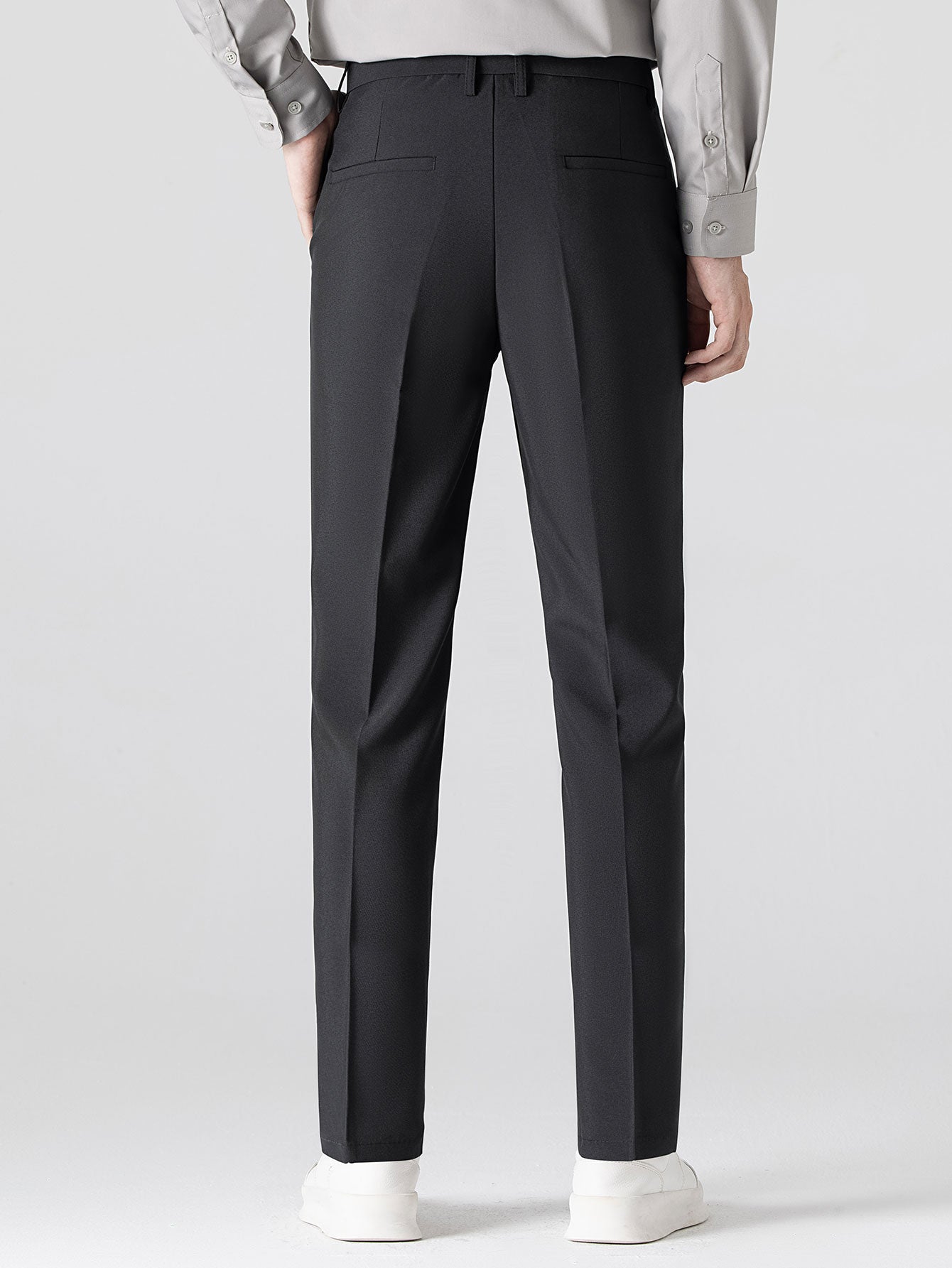 Conjunto Camisa Jacquard y Pantalón Slim Tapered