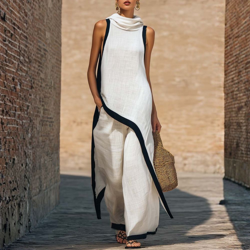 LEONORA | Conjunto asimetrico elegante