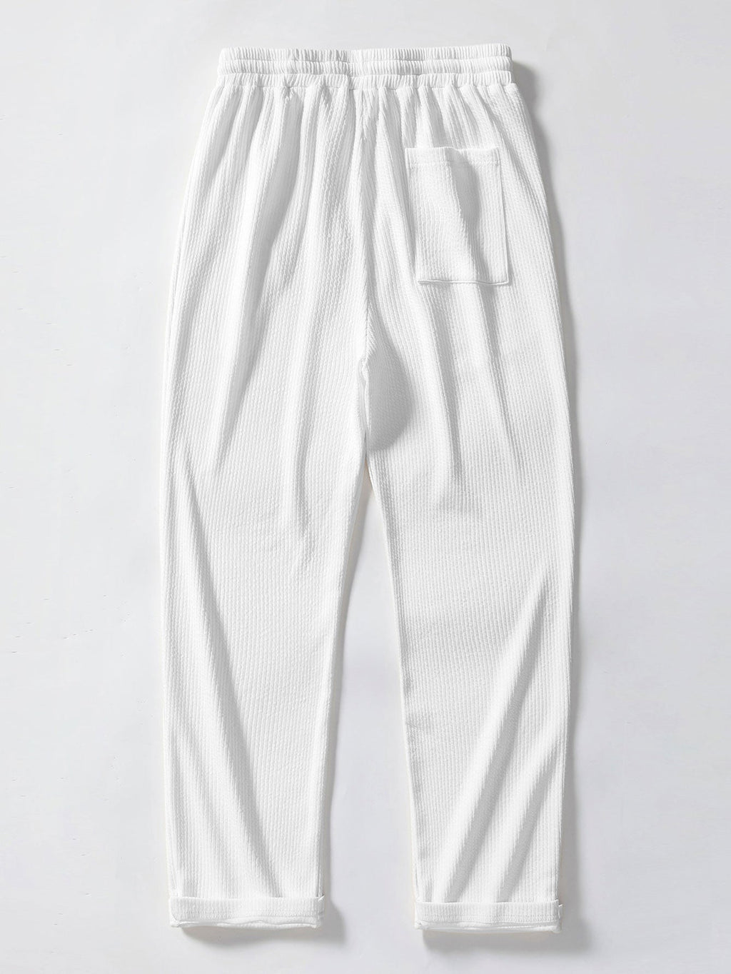 Conjunto Polo Jacquard Manga Corta y Pantalón Recto