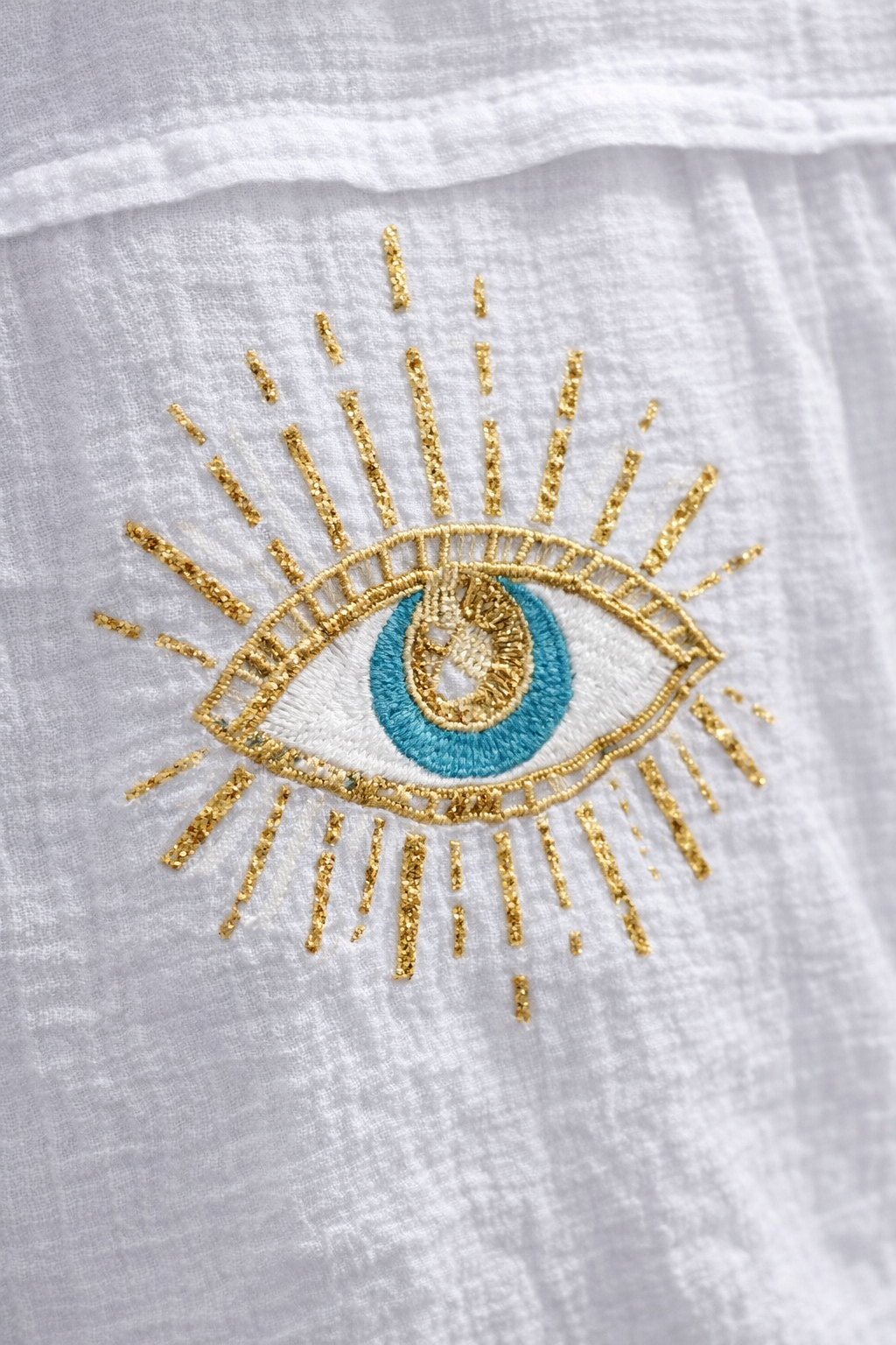 Camisa bordado ojo Ibiza