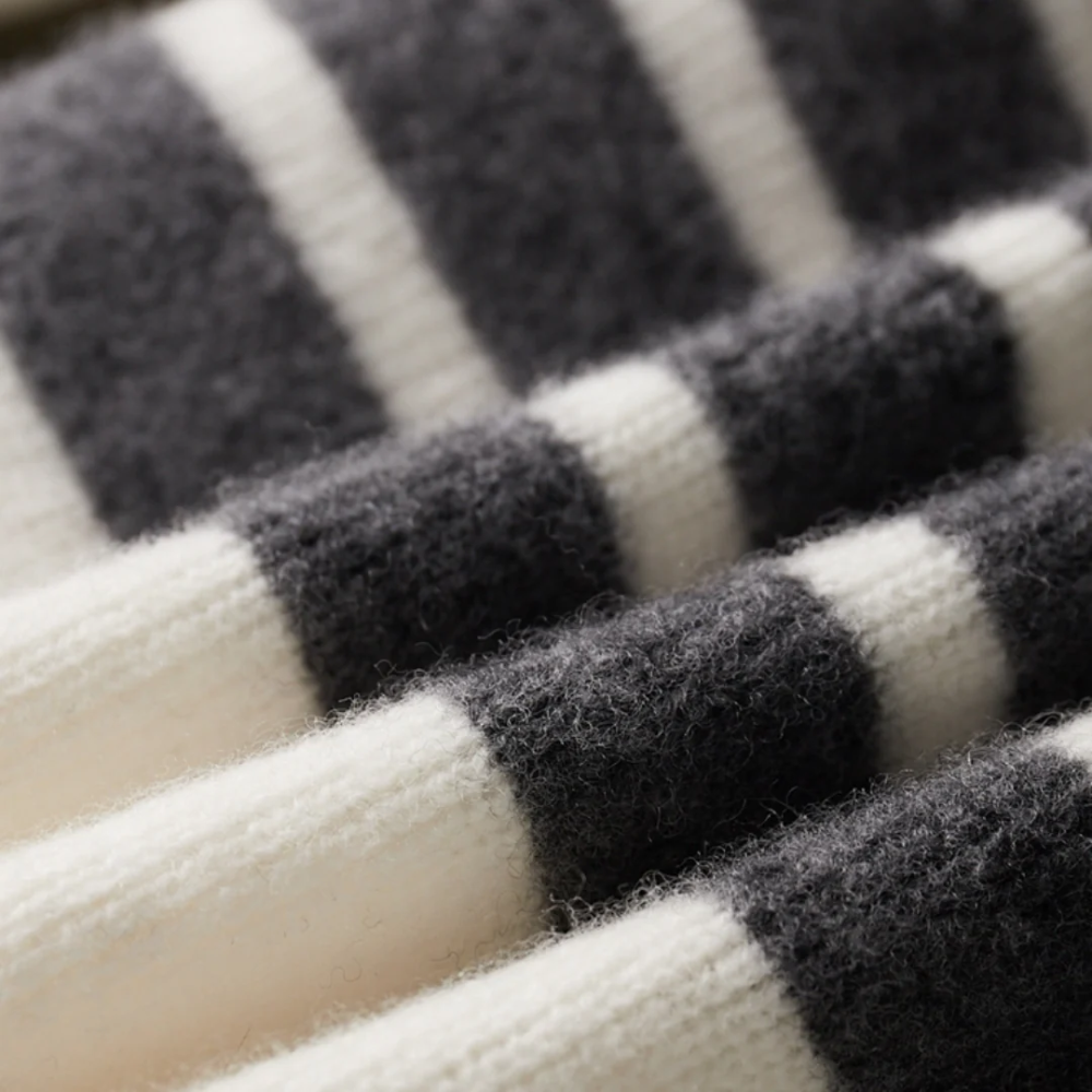 Sudadera De Lana Merino Con Capucha Para Hombre