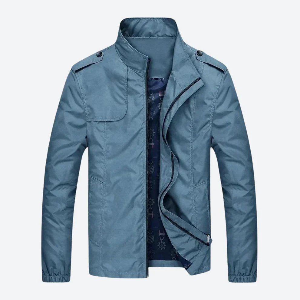 Chaqueta Bomber Hombre Casual De Tejido Premium