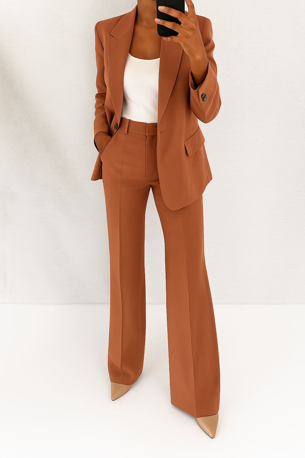 Traje Dama Dos Piezas Elegante – Corte Atemporal