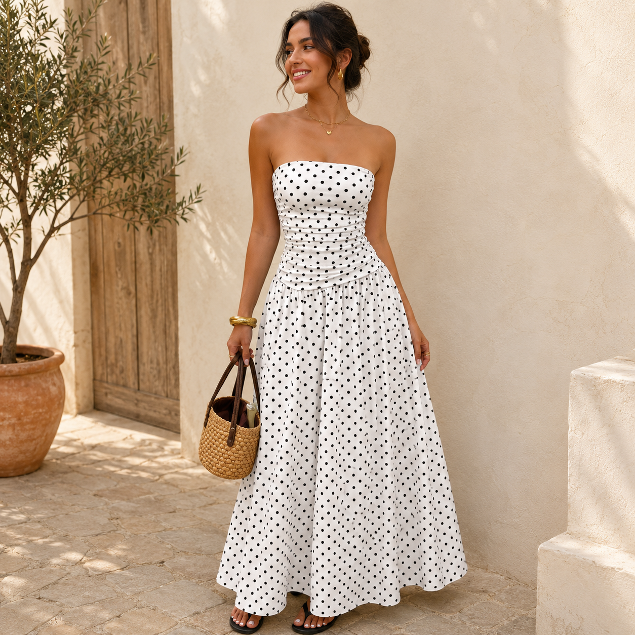 Noa | Vestido Lunares del Mar