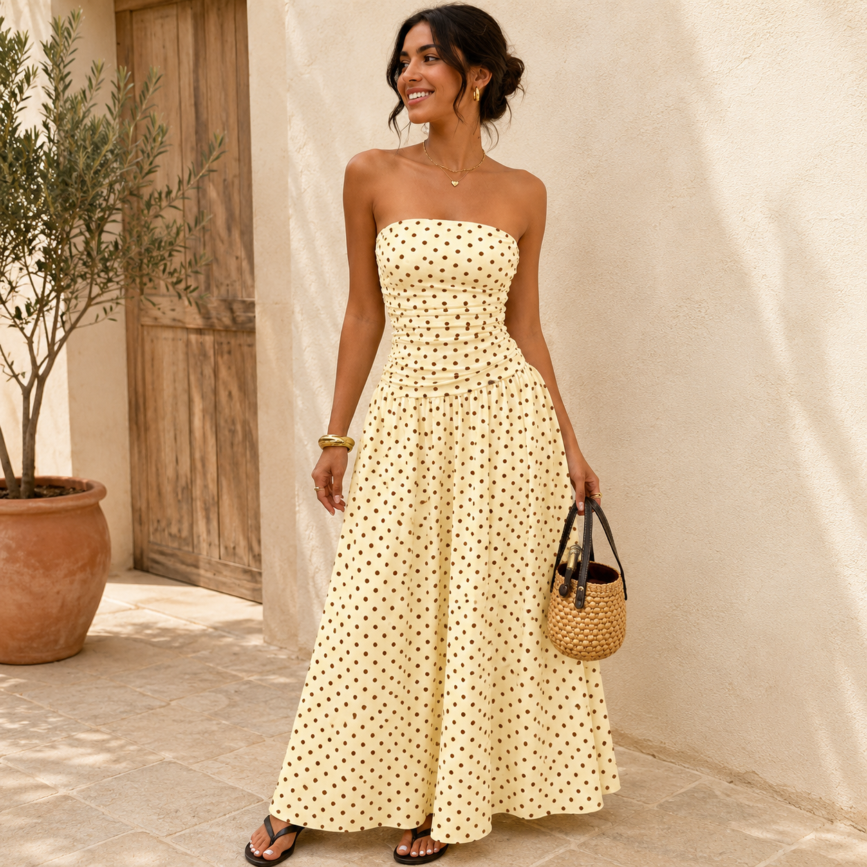 Noa | Vestido Lunares del Mar