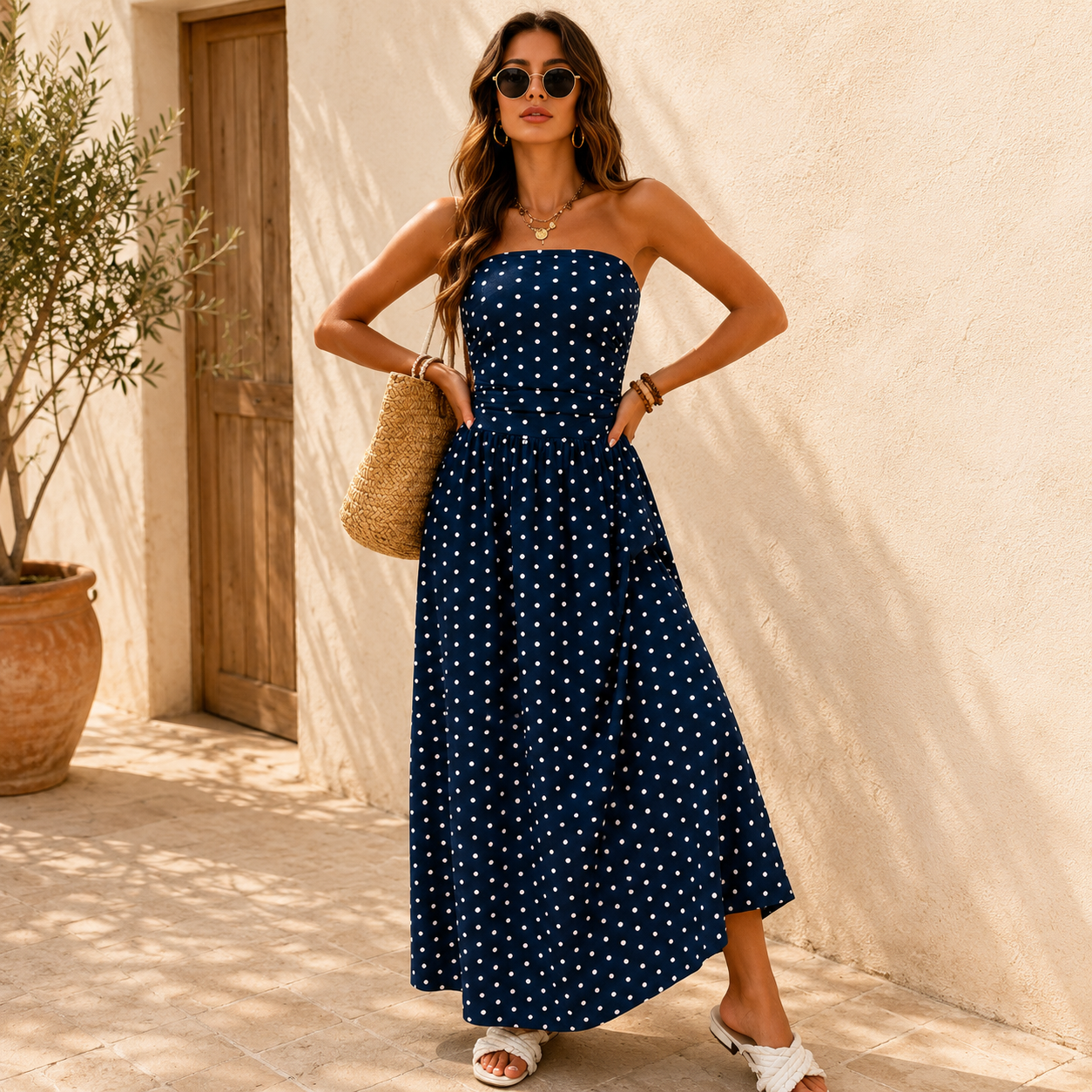 Noa | Vestido Lunares del Mar