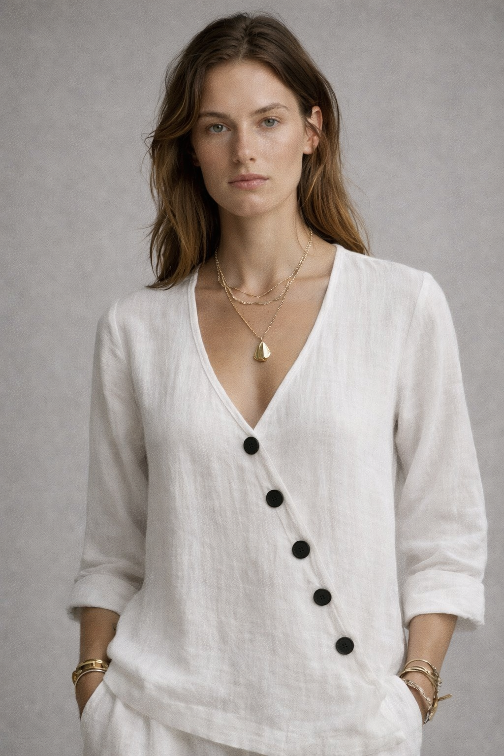 Conjunto de botones cruzado