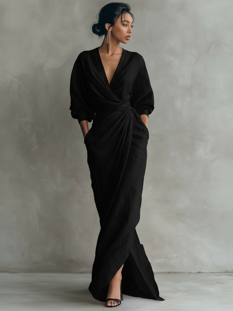 Nina | Vestido largo de estilo minimalista
