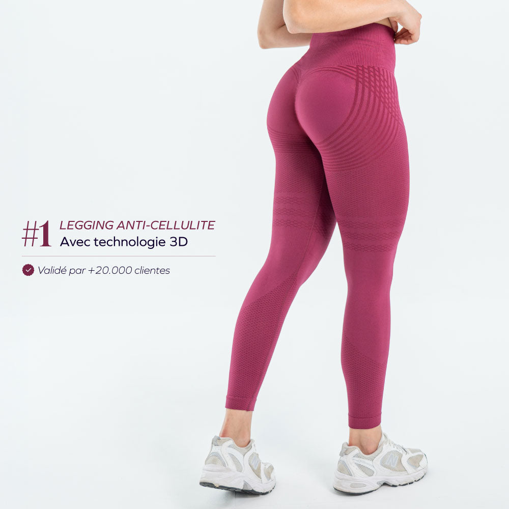 Legging 3D Anticelulitis de Compresión Suave