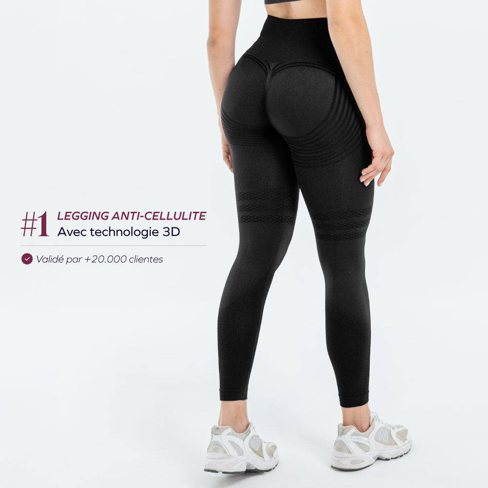 Leggins 3D Drenantes Anticelulitis – Compresión Suave