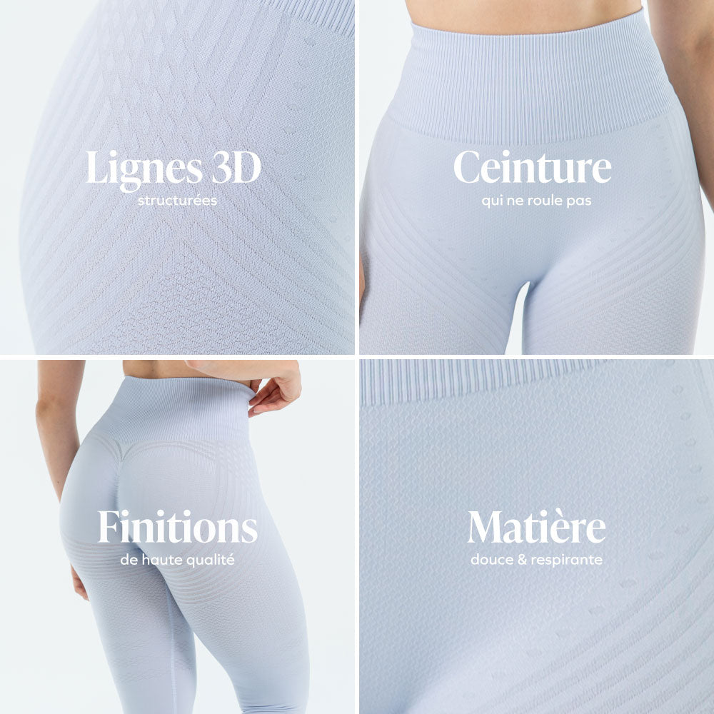 Leggins 3D Drenantes Anticelulitis – Compresión Suave