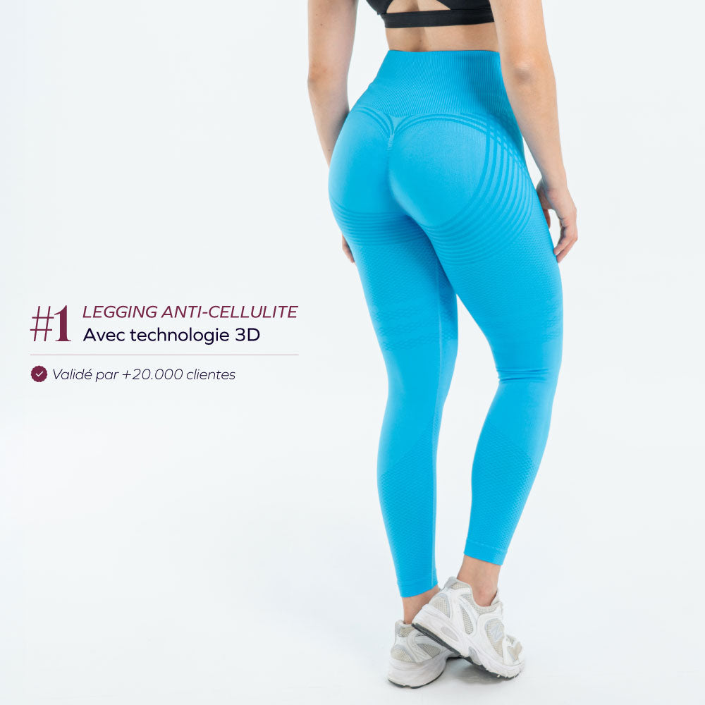 Legging 3D Anticelulitis con Compresión Suave