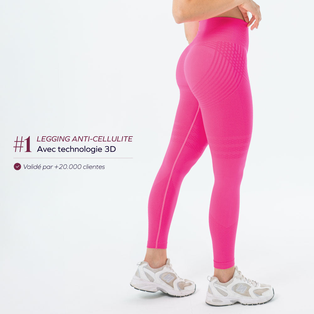Leggins 3D Drenantes Anticelulitis – Compresión Suave