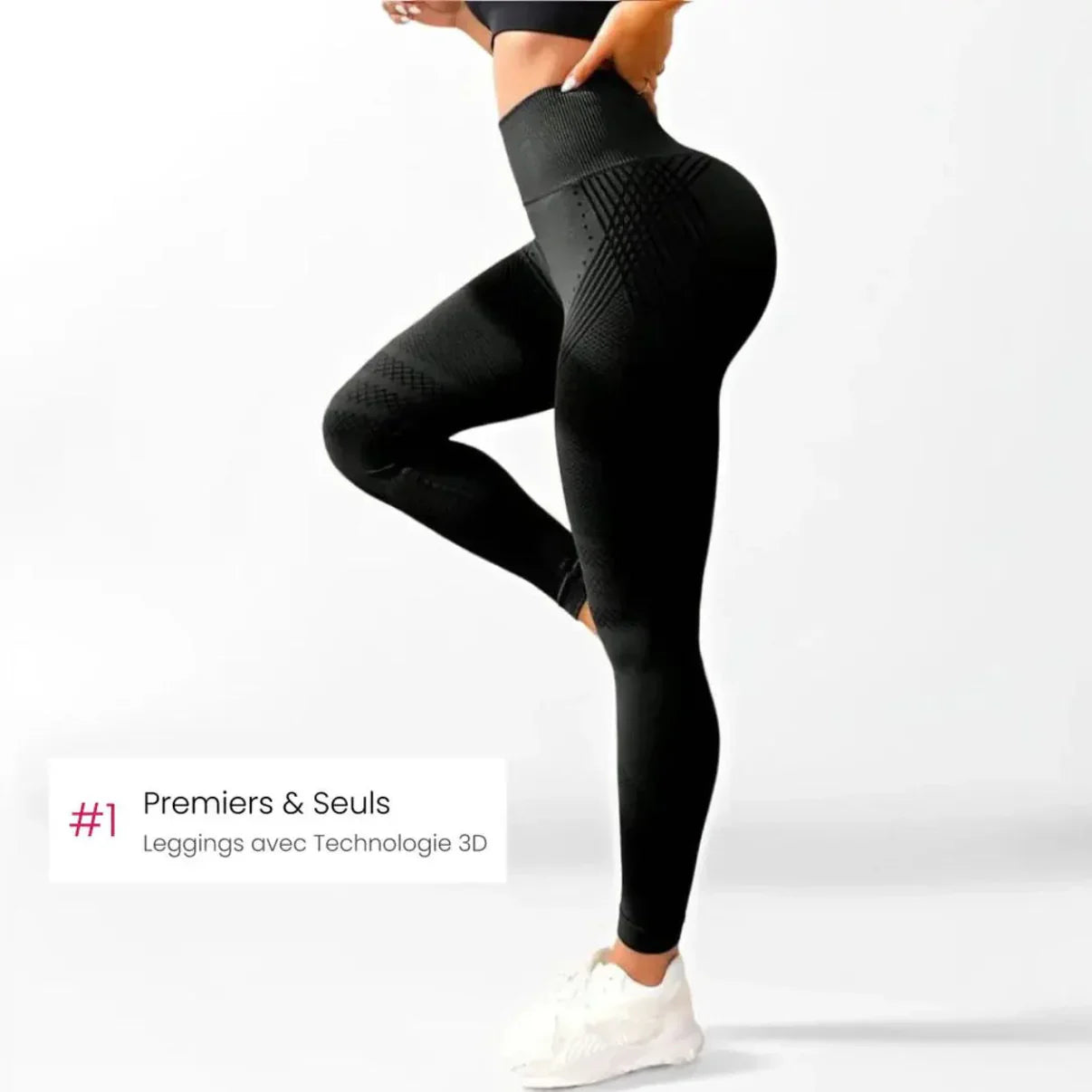 Legging 3D Anticelulitis De Compresión Suave