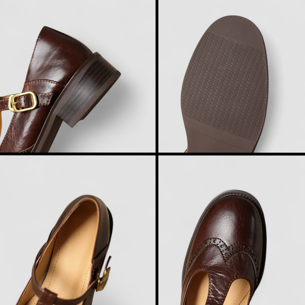 Zapatos Ortopédicos Mary Jane Gianna Con Correa En T