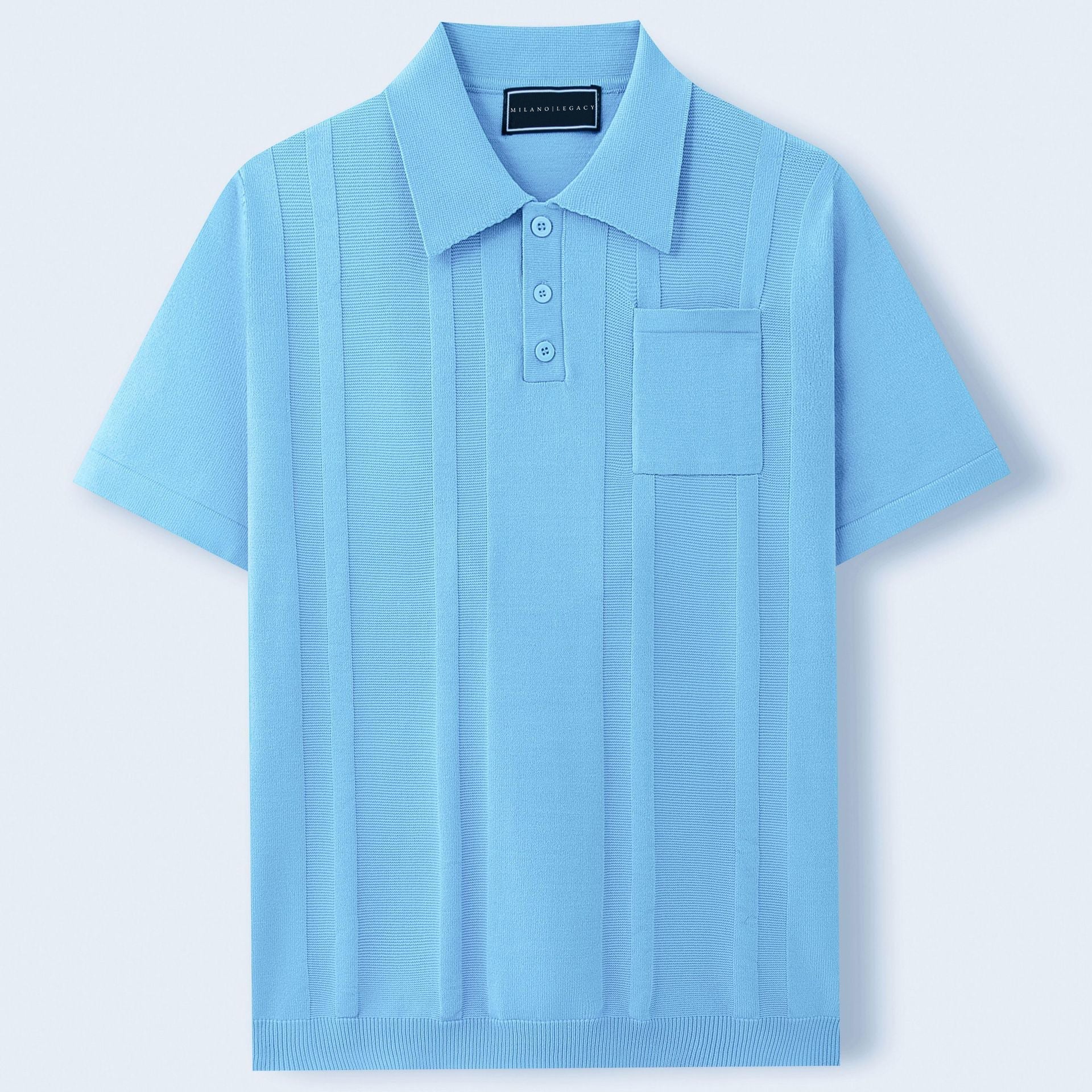 Polo Hombre Elegante Abu Dhabi de Tejido Premium