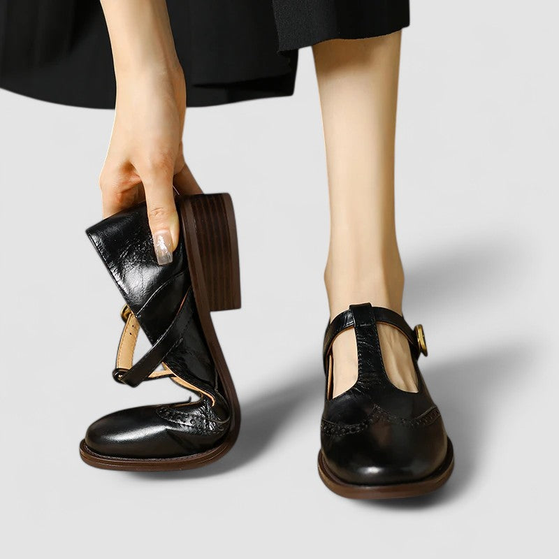 Zapatos Ortopédicos Mary Jane Gianna Con Correa En T
