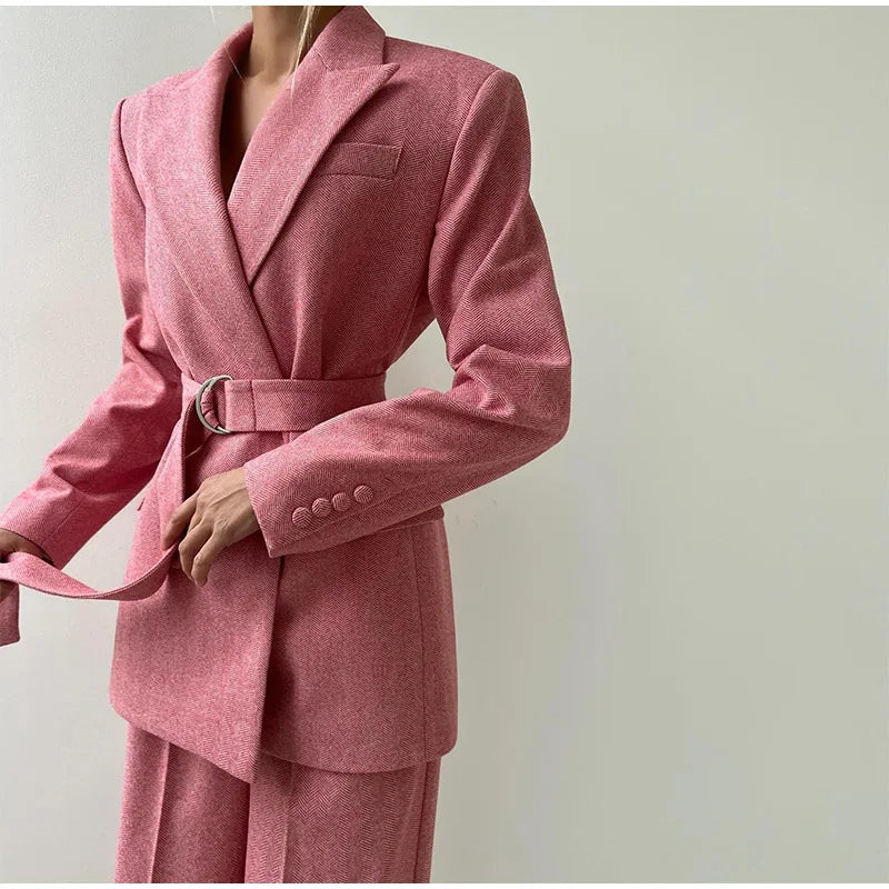 Conjunto Sastre 3 Piezas Mujer con Blazer y Corsé
