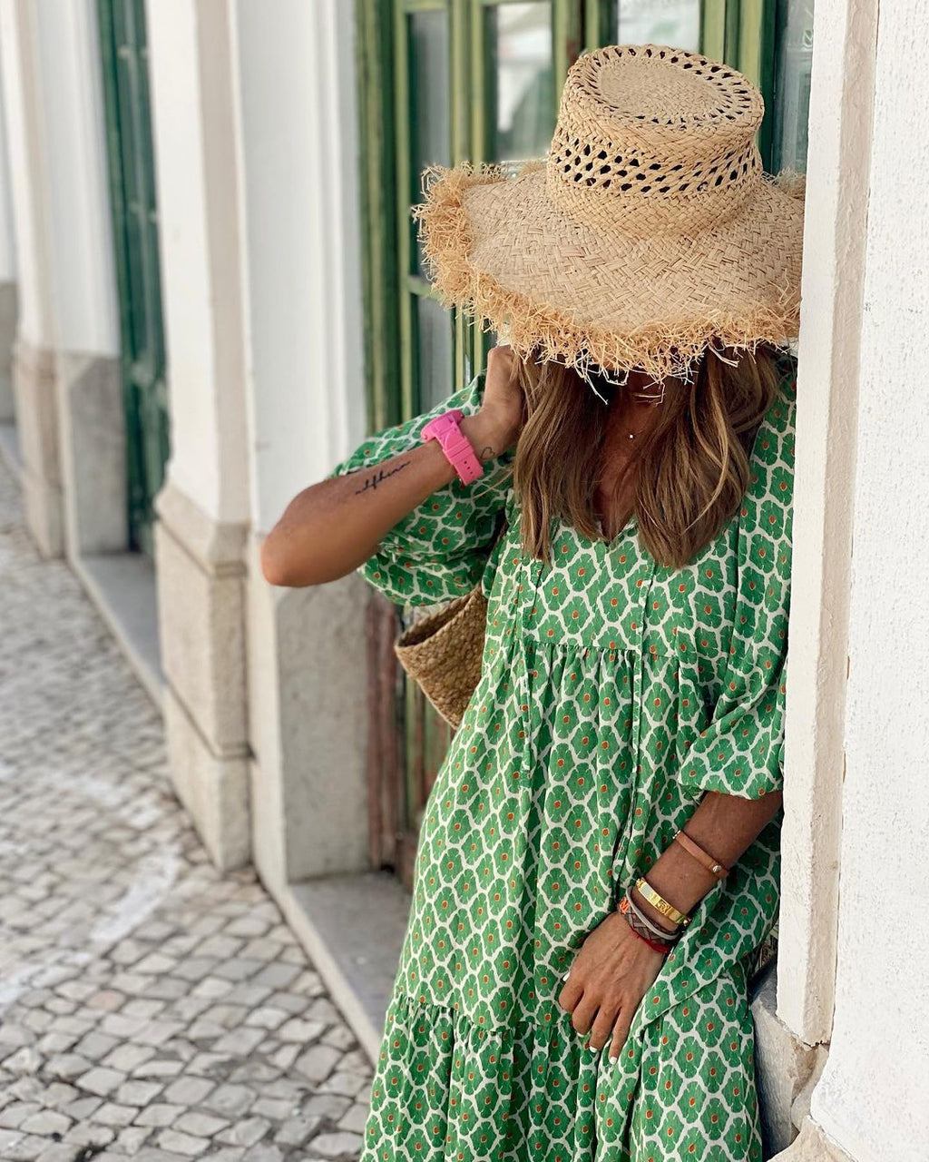 Vestido Boho Elegante Para Mujer – Corte Fluido