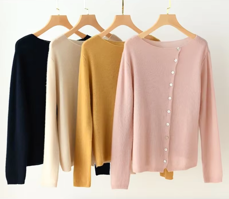 Cárdigan De Punto Suave Mujer – Estilo Casual Chic