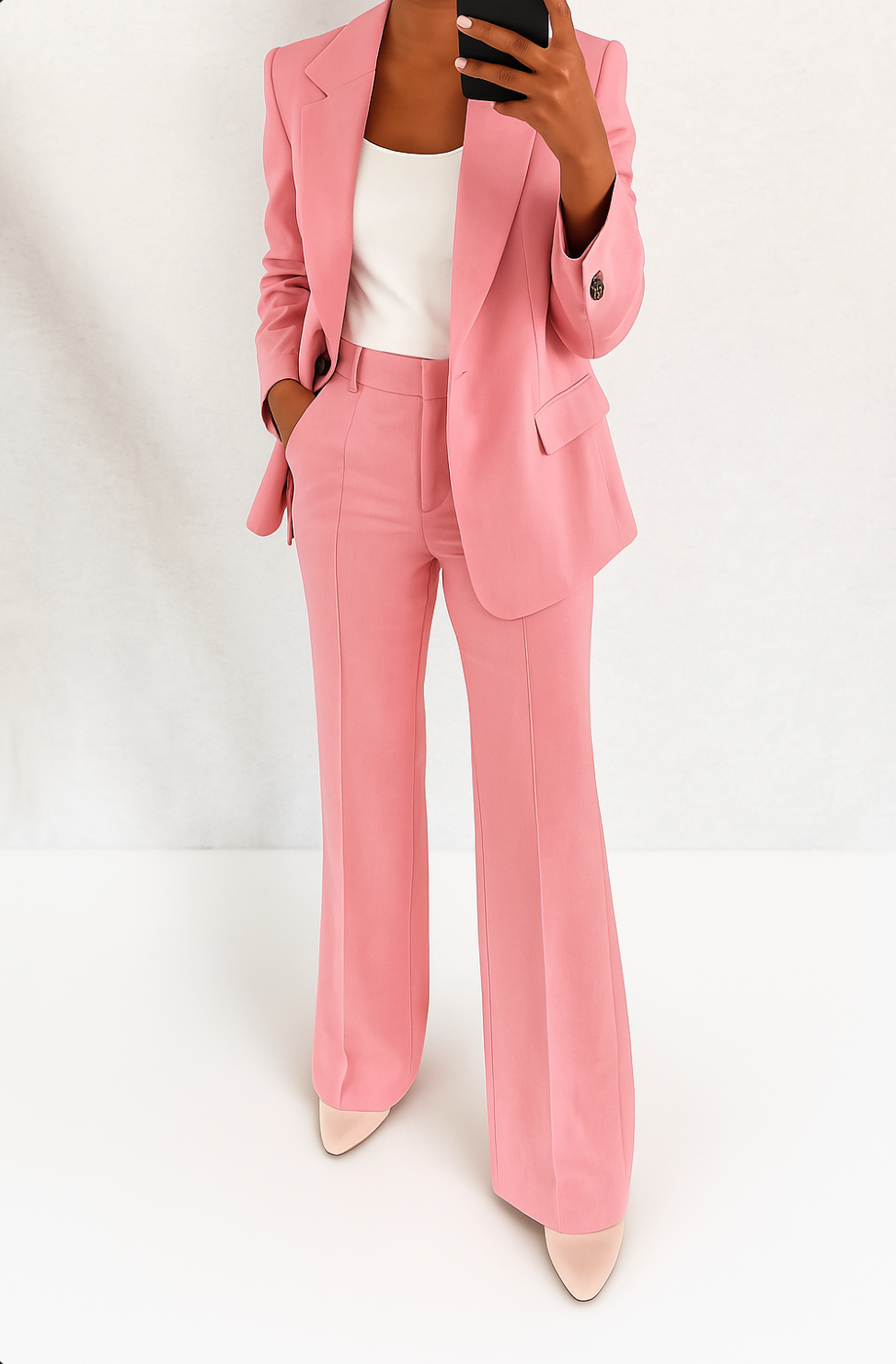 Traje Dama Dos Piezas Elegante – Corte Atemporal