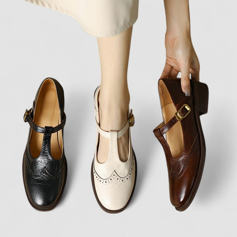 Zapatos Ortopédicos Mary Jane Gianna Con Correa En T