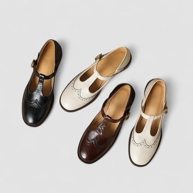 Zapatos Ortopédicos Mary Jane Gianna Con Correa En T