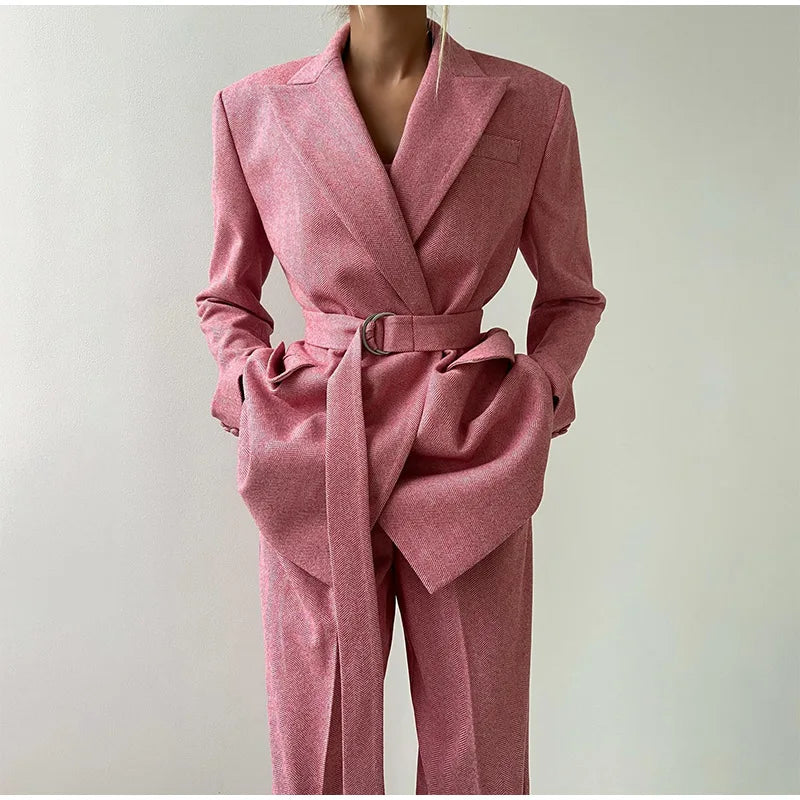 Conjunto Sastre 3 Piezas Mujer con Blazer y Corsé