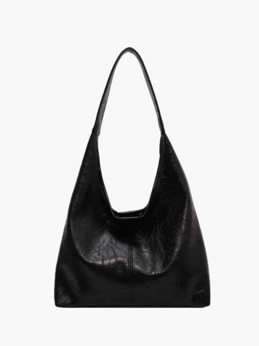 Bolso de hombro efecto piel