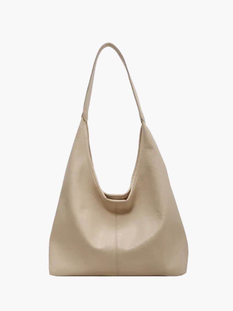 Bolso de hombro efecto piel