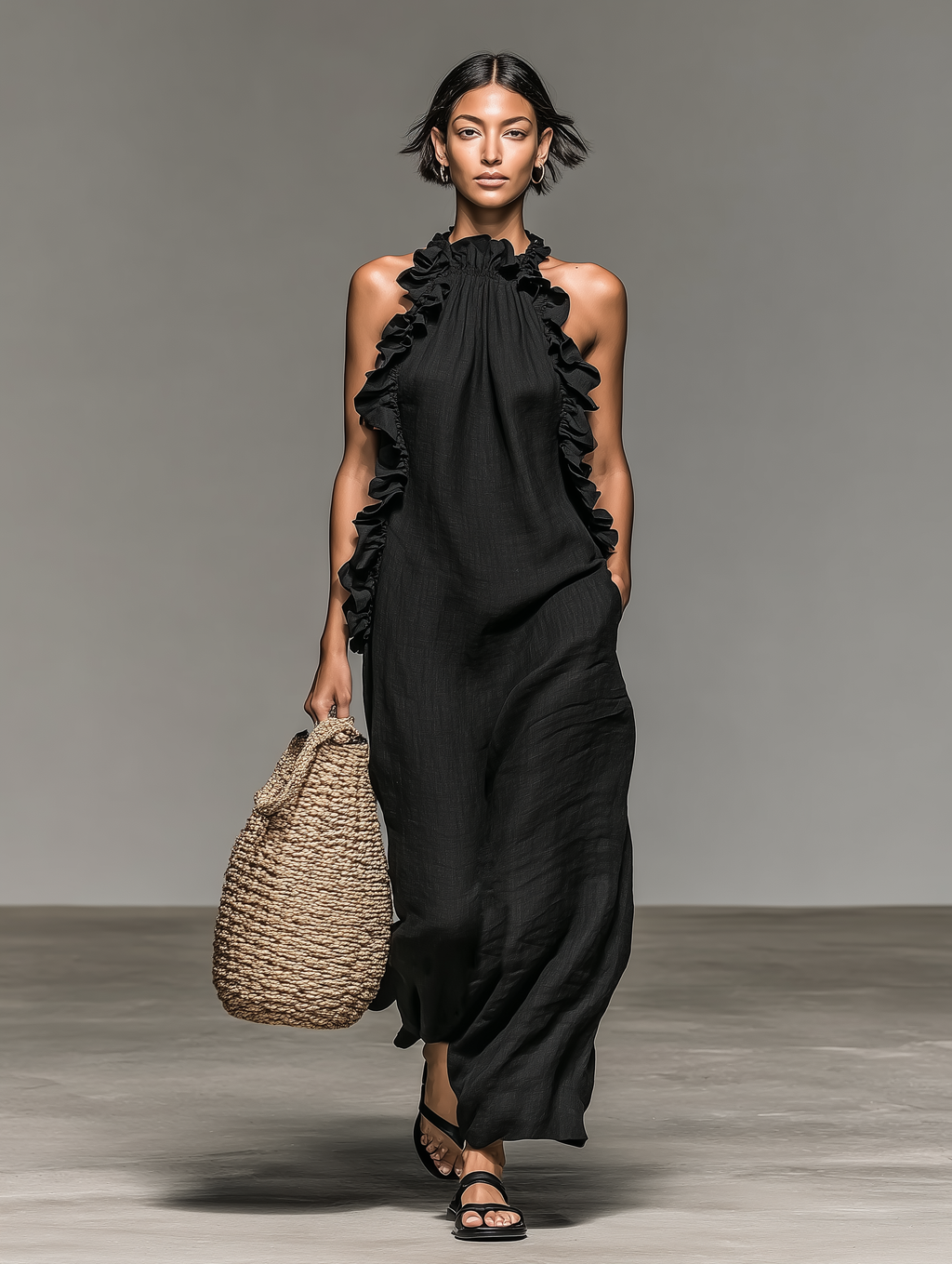 Vestido Maxi Gladys con bolsillos
