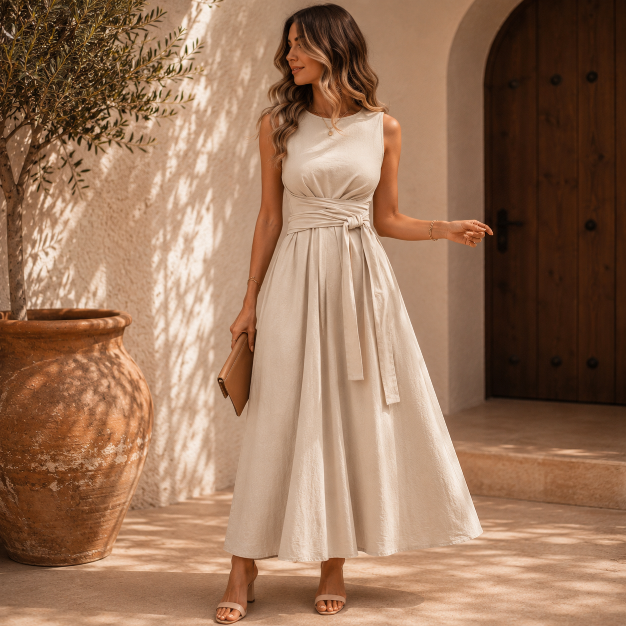 Nicol™ | Vestido Maxi Fluido