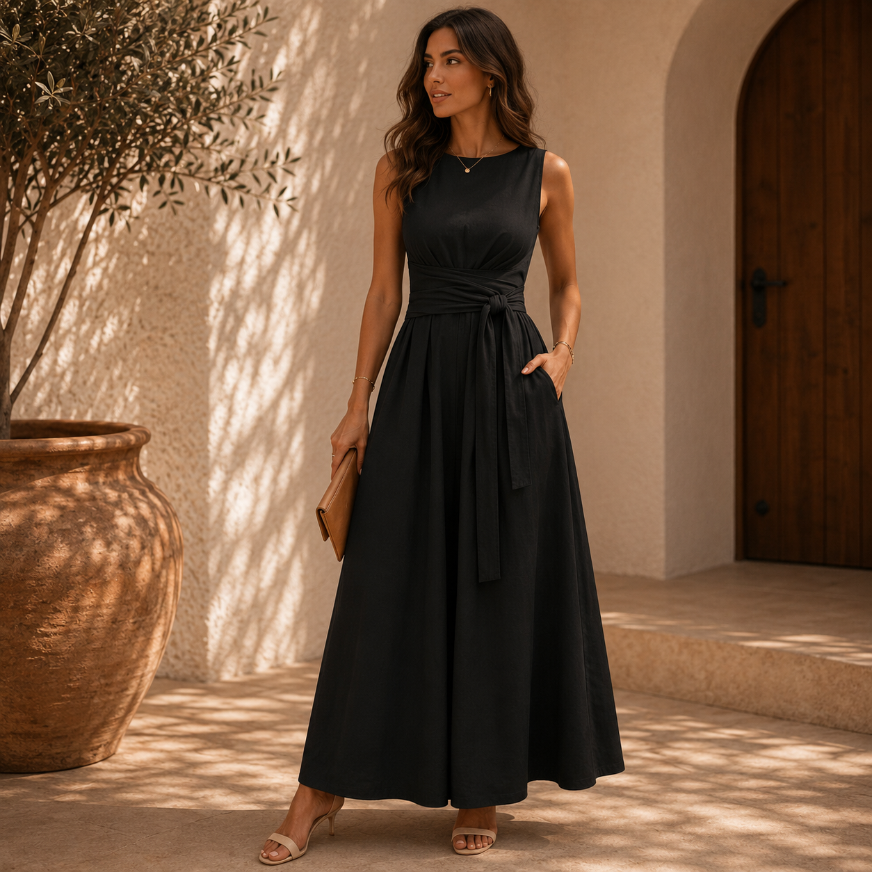 Nicol™ | Vestido Maxi Fluido