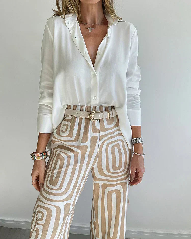 Conjunto De Dos Piezas Lysa Confortable Y Elegante