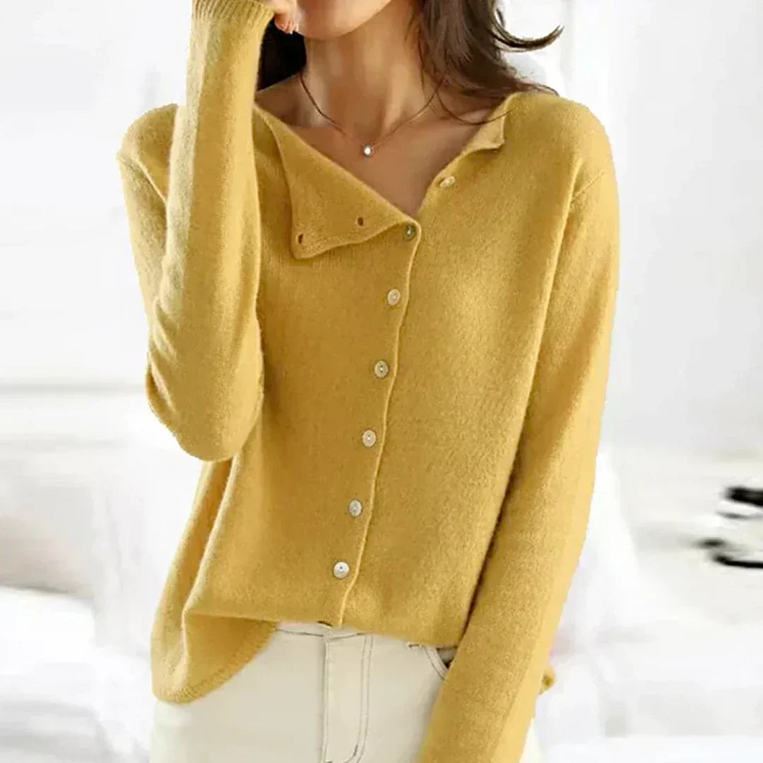 Cárdigan De Punto Suave Mujer – Estilo Casual Chic