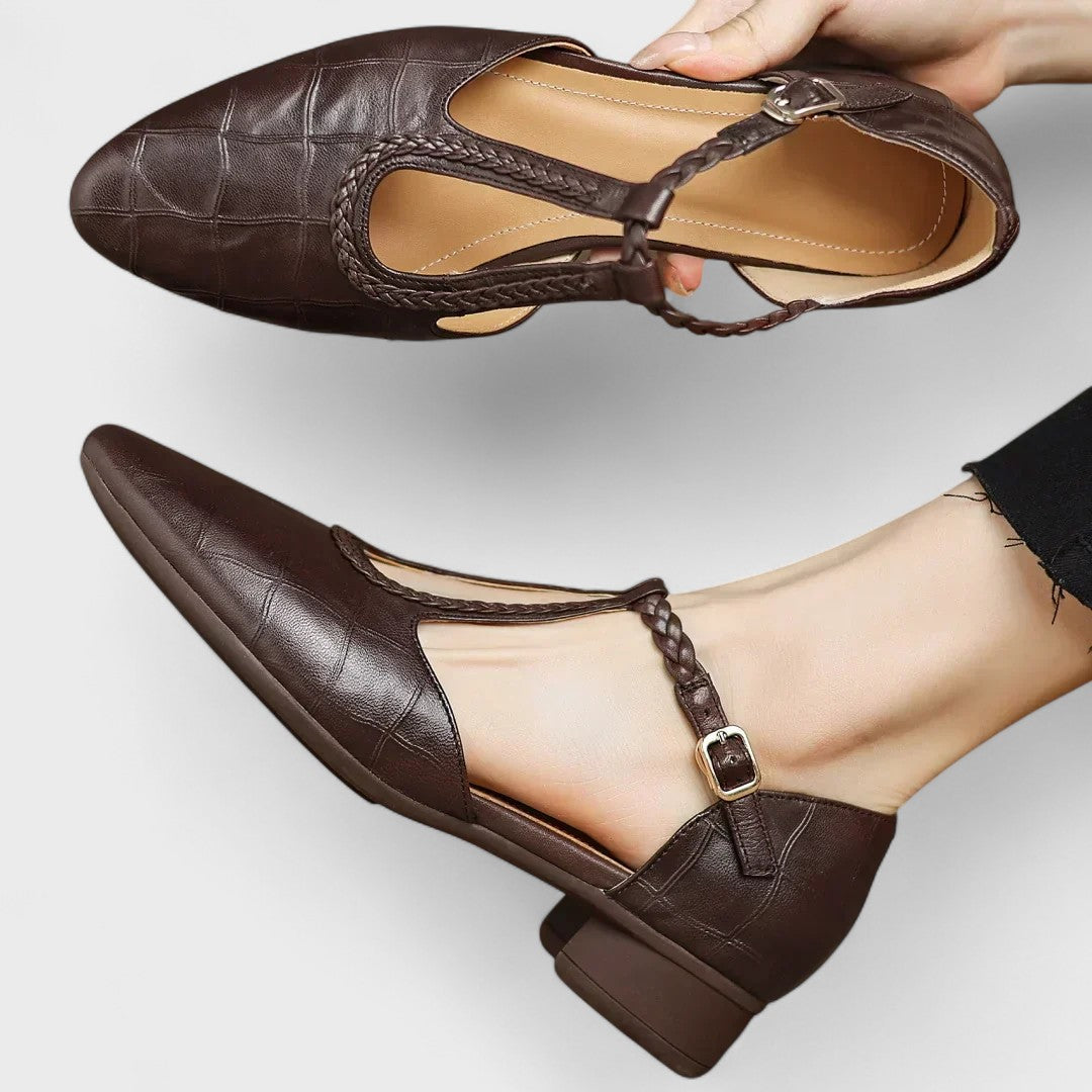 Zapatos Ortopédicos Mujer de Piel Mary Jane