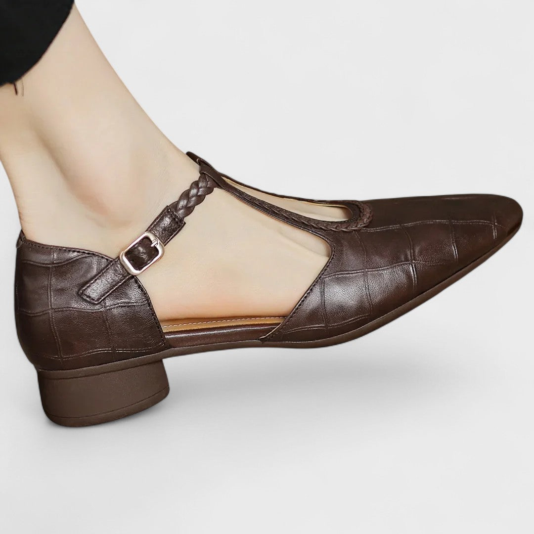 Zapatos Ortopédicos Mujer de Piel Mary Jane
