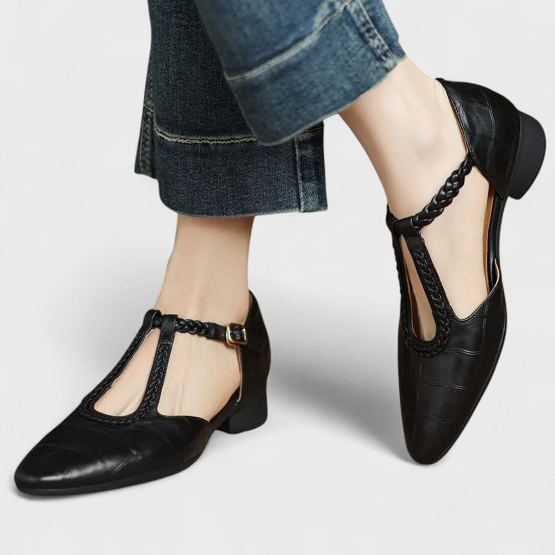 Zapatos Ortopédicos Mujer de Piel Mary Jane