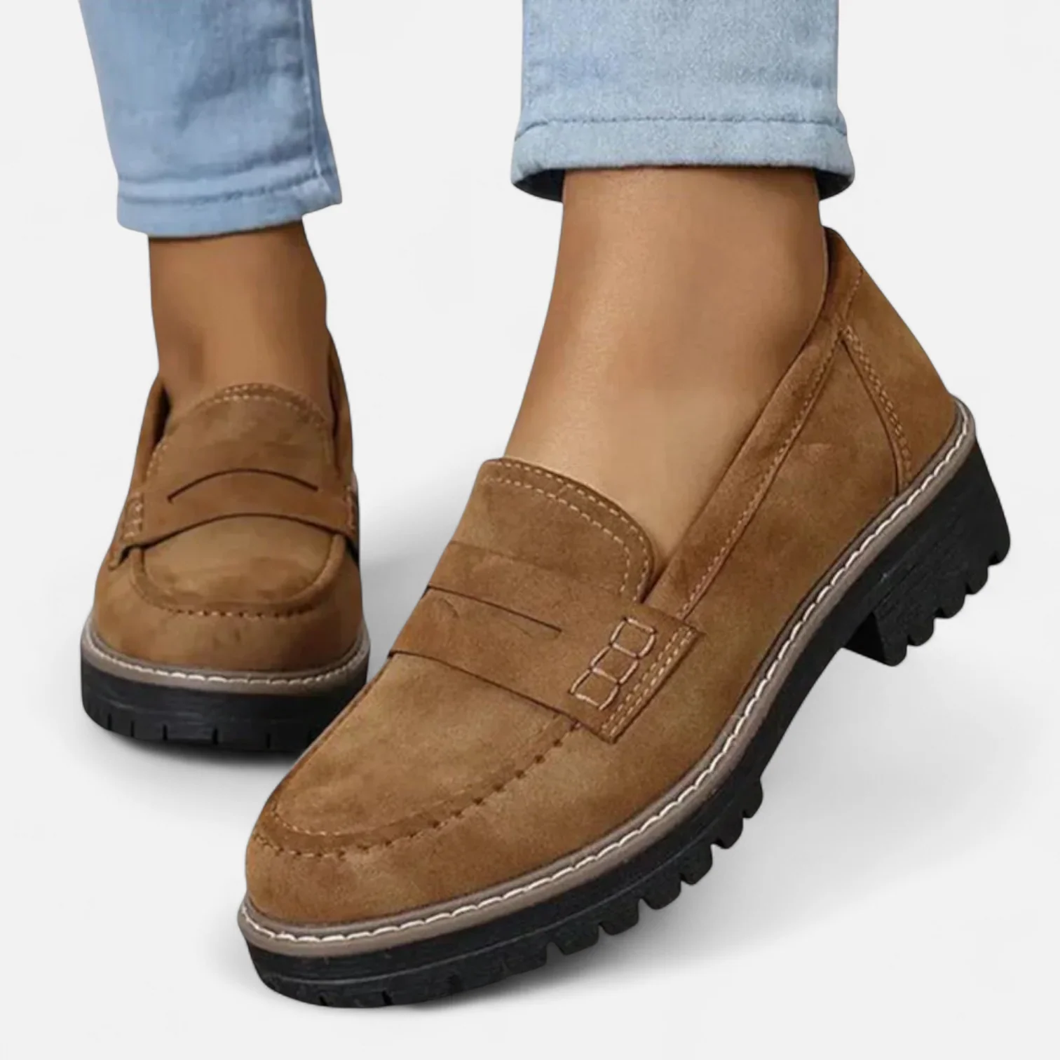 Mocasines De Mujer De Piel – Cómodos Y Ortopédicos