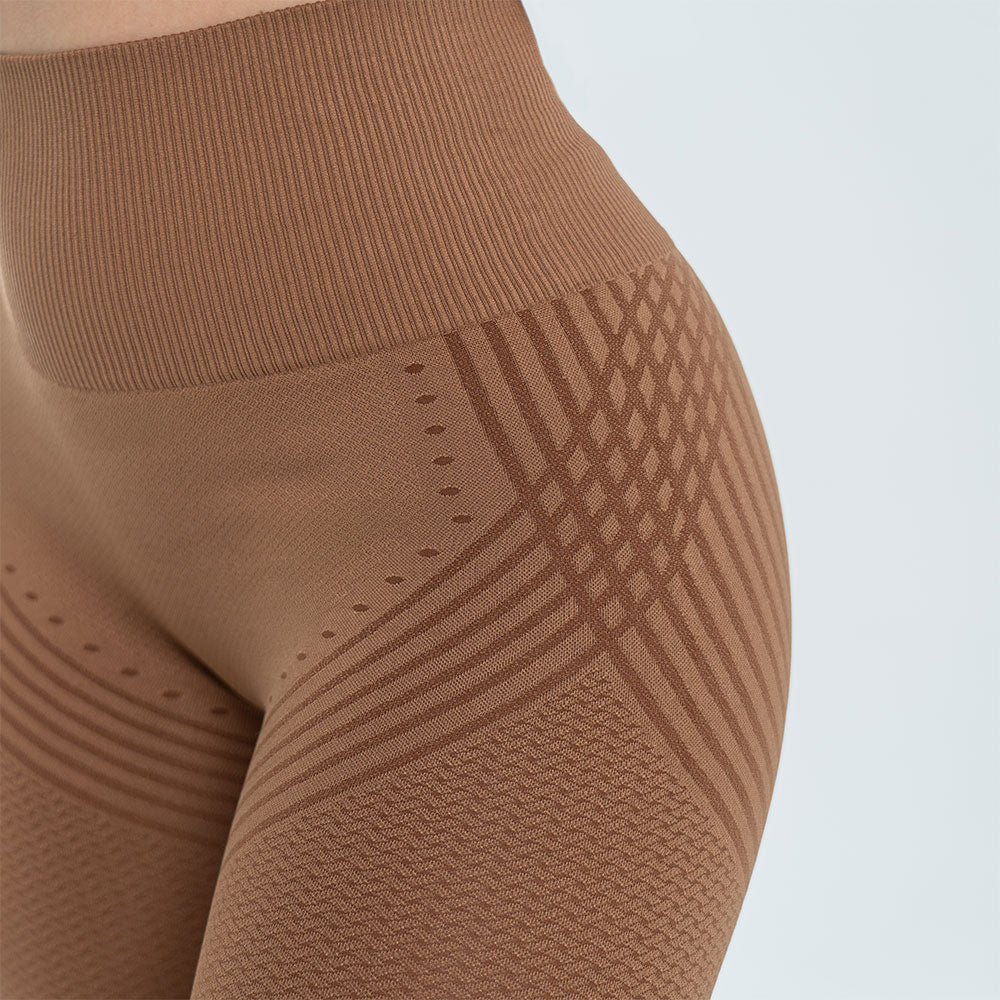Legging 3D Drenante Anticelulitis Marrón