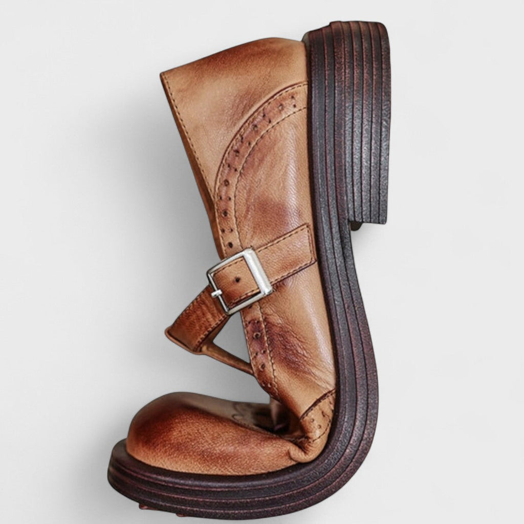 Zapatos De Tacón En Ecopiel Elisa Elegantes Y Cómodos