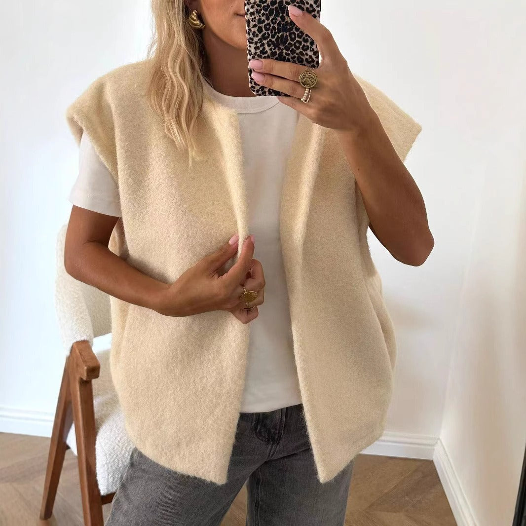 Chaleco Moderno de Mujer Hecho en Italia